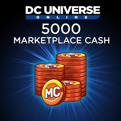 DC Universe™ Online 5000 Marketplace Cash