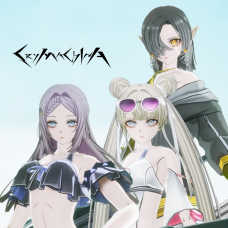 CRYMACHINA - Swimsuit Set
