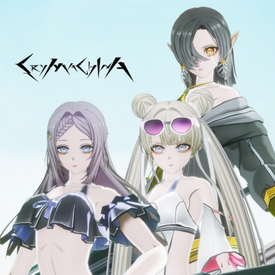 CRYMACHINA - Swimsuit Set