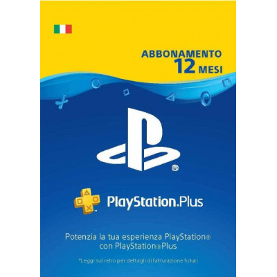 PlayStation Plus (PS+) - 12 Month Subscription (Italy)