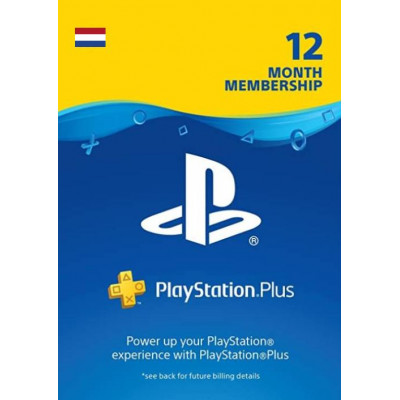 Playstation Plus (PS+) - 12 Month Subscription (Netherlands)