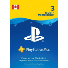 3 Month Playstation Plus Membership PS+) (Canada [PlayStation Network  CAD]