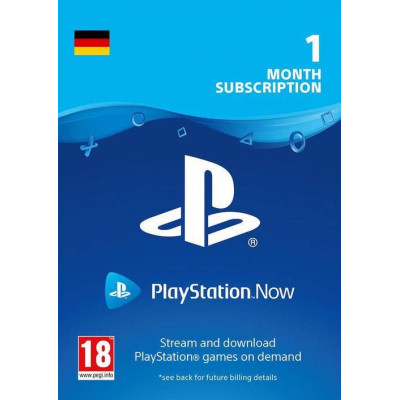 PlayStation Now 1 Month Subscription (Germany)