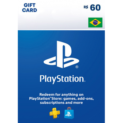 PLAYSTATION STORE GIFT CARD - 60 BRL (Brazil)