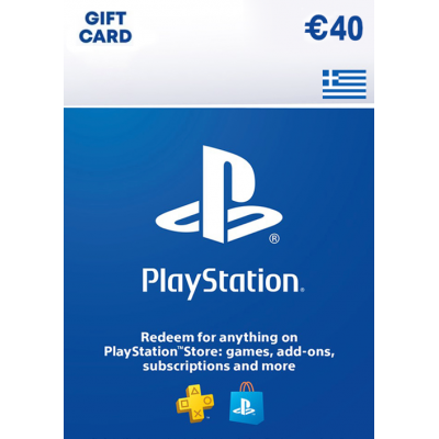 PLAYSTATION STORE GIFT CARD - 40 EUR (Greece)