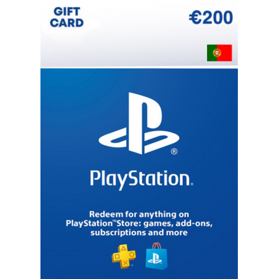 PLAYSTATION STORE GIFT CARD - 200 EUR (Portugal)