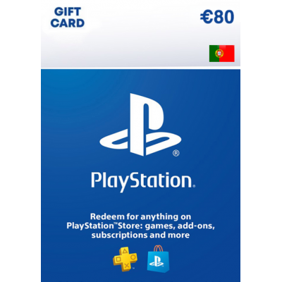 PLAYSTATION STORE GIFT CARD - 80 EUR (Portugal)