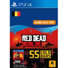 Red Dead Online - 55 Gold Bars PS4 Belgium [PlayStation Network  Belgium]