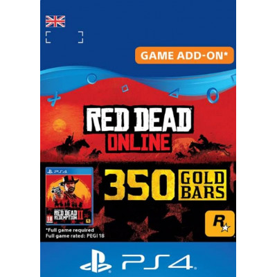 Red Dead Online: 350 Gold Bars PS4 (UK)