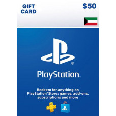 Playstation Store Gift Card - 50 USD Kuwait [PlayStation Network KUWAIT]