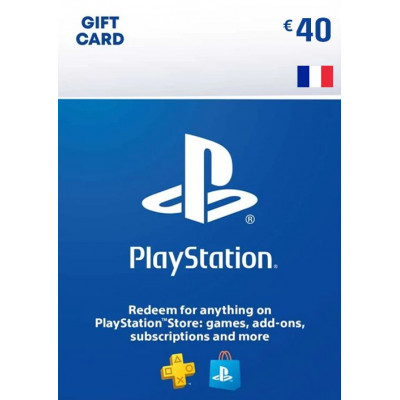 PLAYSTATION STORE GIFT CARD - 40 EUR (FRANCE)