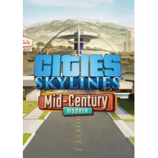 Cities: Skylines - Content Creator Pack: Mid-Century Modern PC - DLC [Steam Worldwide]