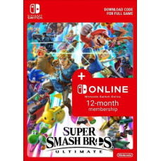 Super Smash Bros. Ultimate + 12 Month Membership Switch EU & UK [Nintendo  EU & UK]