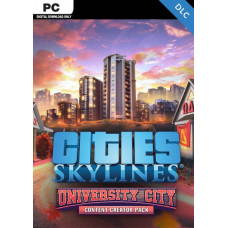 Cities Skylines PC - Content Creator Pack University City DLC [Steam Worldwide]