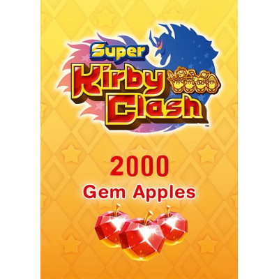 Super Kirby Clash - 2000 Gem Apples Switch (Europe & UK)