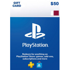 Playstation Store Gift Card - 50 USD Qatar [PlayStation Network  QATAR]