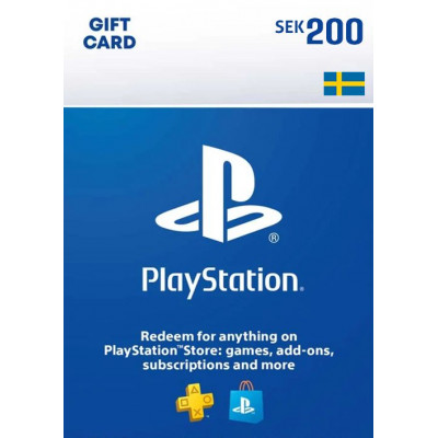 PLAYSTATION STORE GIFT CARD - 200 SEK (Sweden)