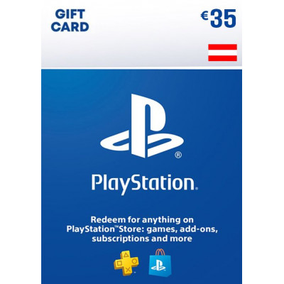 PLAYSTATION STORE GIFT CARD - 35 EUR (Austria)