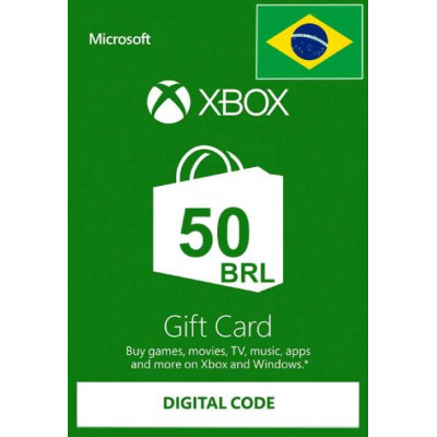 Xbox Live Gift Card - 50 BRL