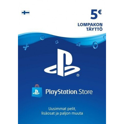 Карта оплаты PlayStation Network 5 EUR (FIN)