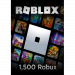 Roblox Подарочная Карта - 1500 Robux