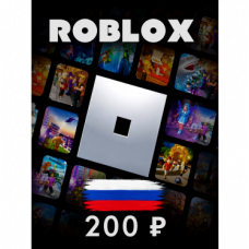 Roblox Подарочная Карта - 200 RUB (Россия)