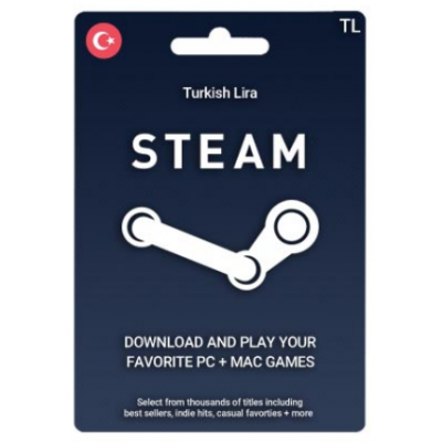 Подарочная карта Steam Wallet 20 TL (Turkey)