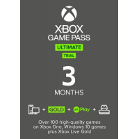 Xbox Game Pass Ultimate на 3 месяца (Триал)